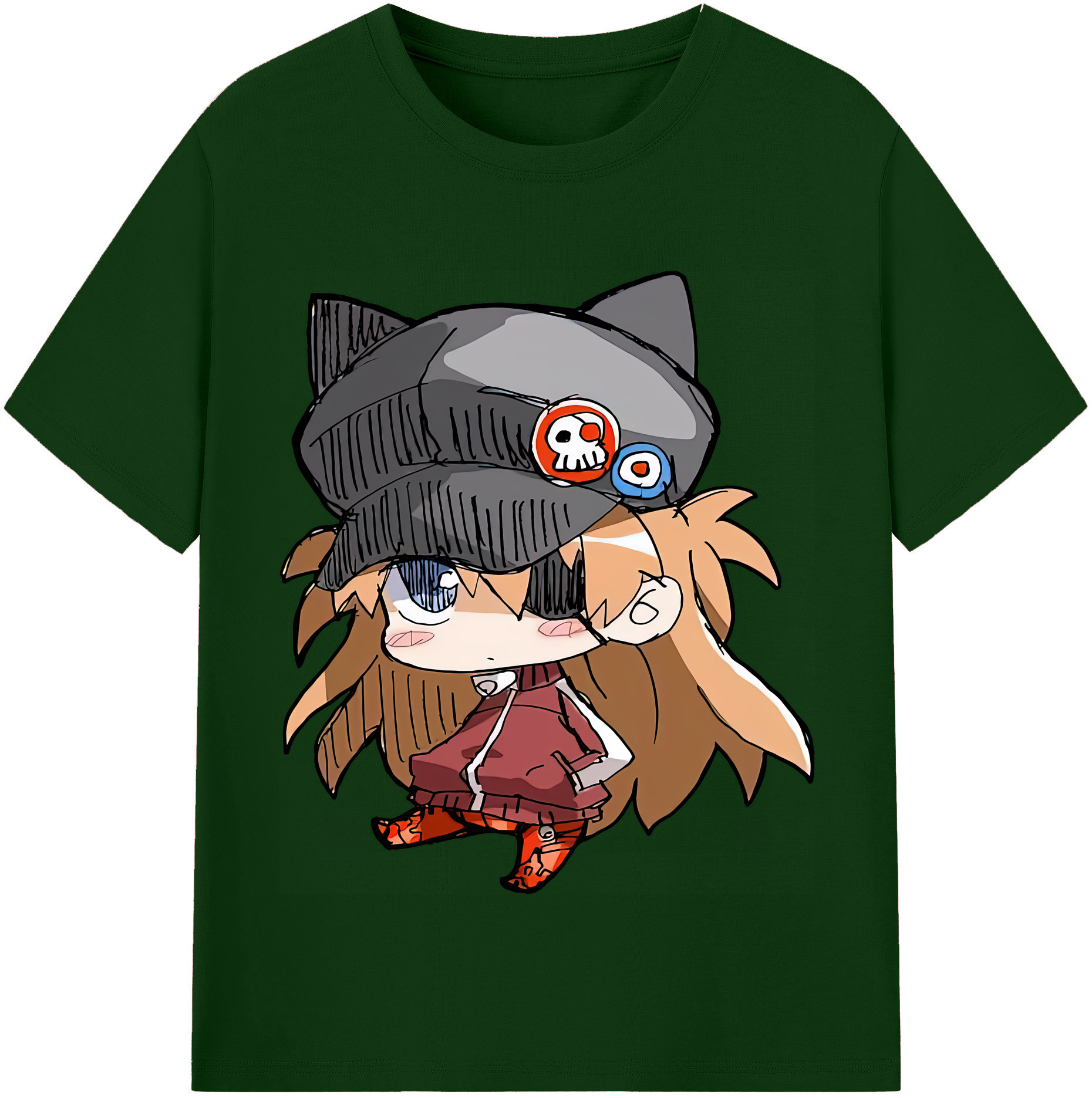 （画像用） EVA 新世紀エヴァンゲリオン 綿100％半袖Tシャツ（フロントプリント）